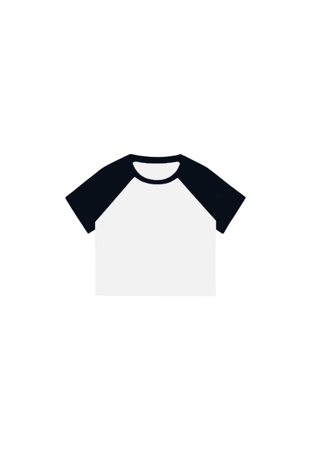 Raglan Cropped Tee – Merch Pier