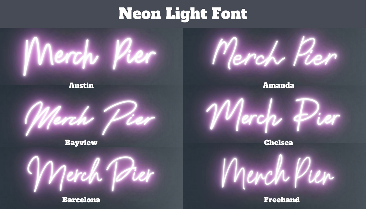 Neon Light Sign