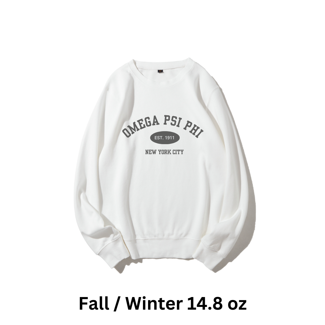 Lightweight white sweatshirt sale