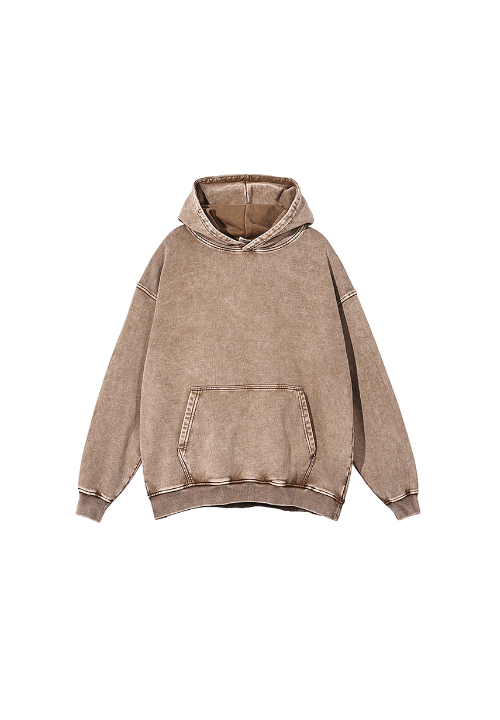 パーカー・フーディ IONSEOUL Sherpa vintage washed fleece over hoodie Vintage Wash Fleece Hoodie – Merch Pier