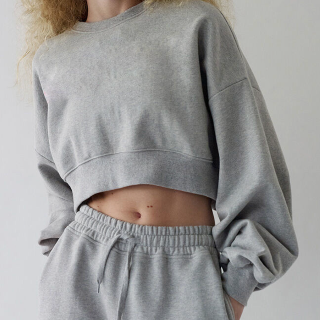 Cropped Crewneck Merch Pier