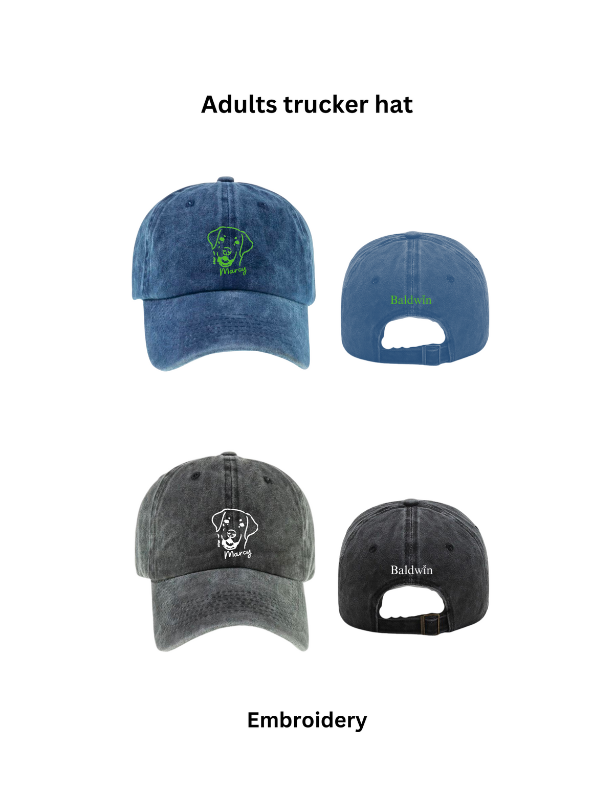 Baldwin Elementary School Swags - Adult Trucker Hat