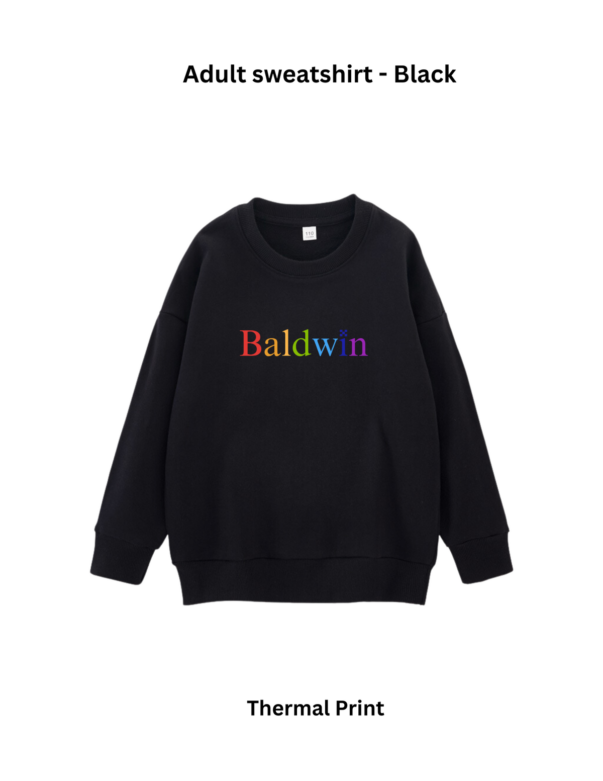 Baldwin Elementary School Swags - Adult Sweatshirt