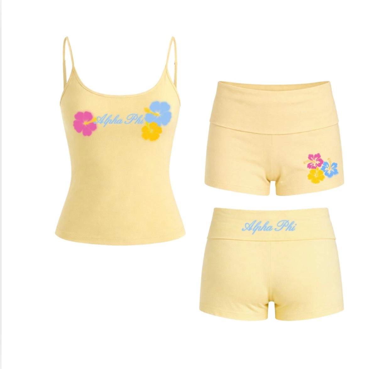 Alpha Phi Tropical Set (SOCIAL MEDIA ONLY)