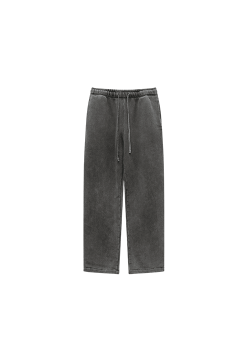 Vintage Wash Straight Leg Sweatpants