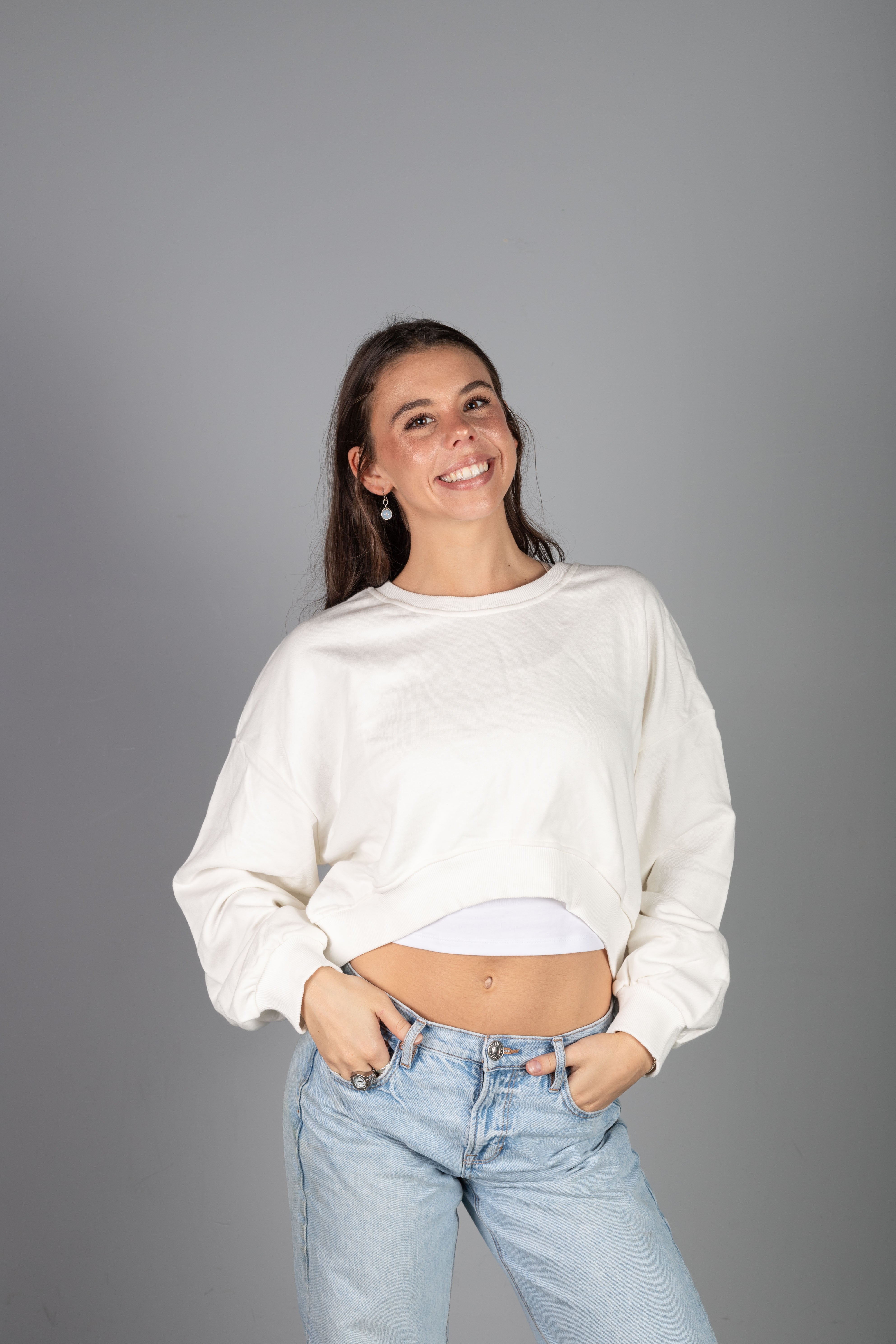 Cropped Crewneck – Merch Pier