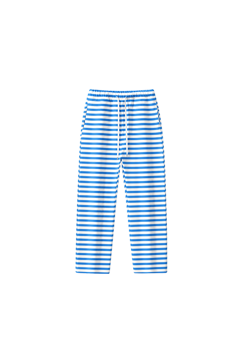 Stripe Mid Blend Straight Leg Sweatpants
