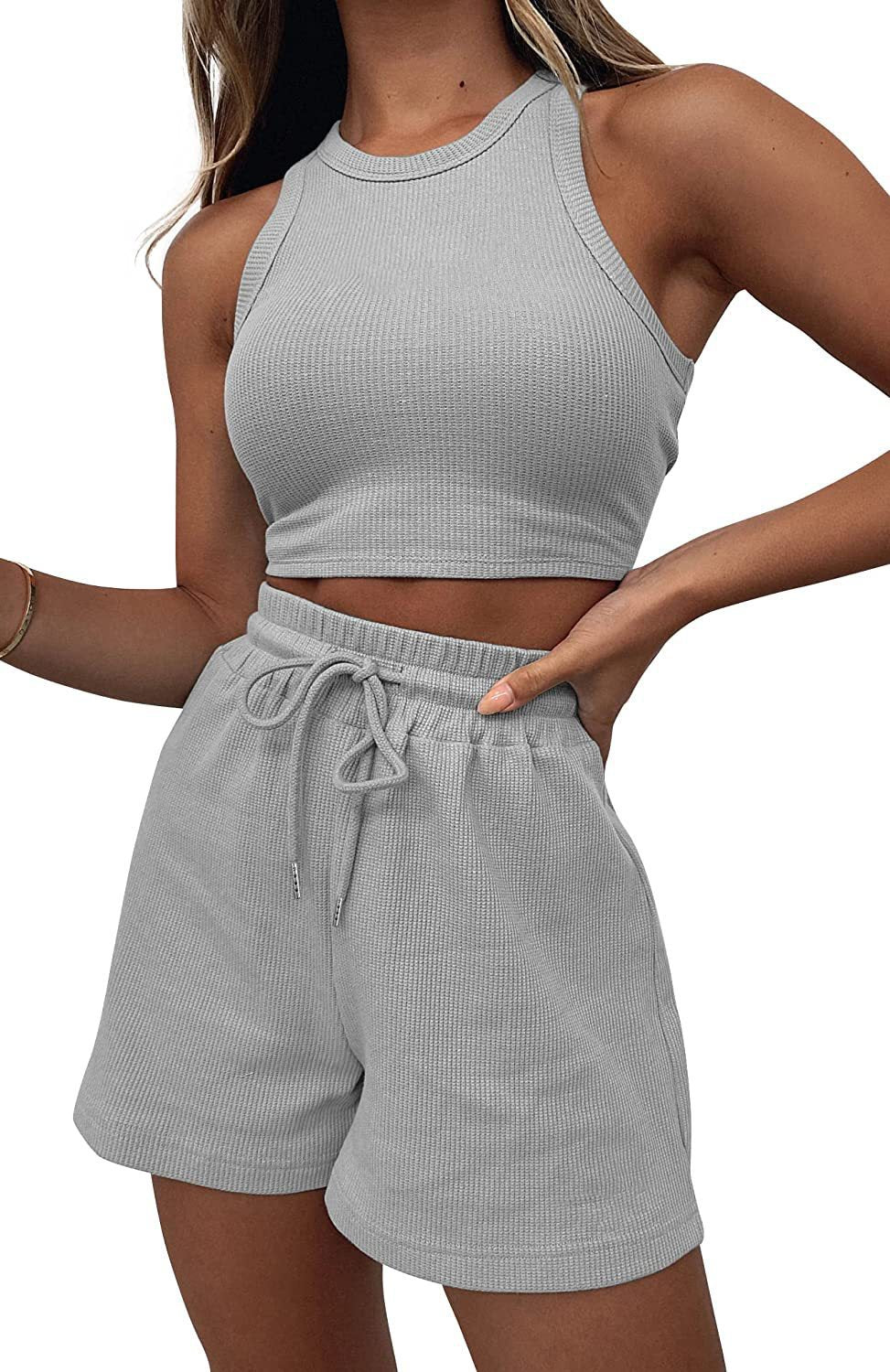 Waffle Tank and Shorts Set – Merch Pier