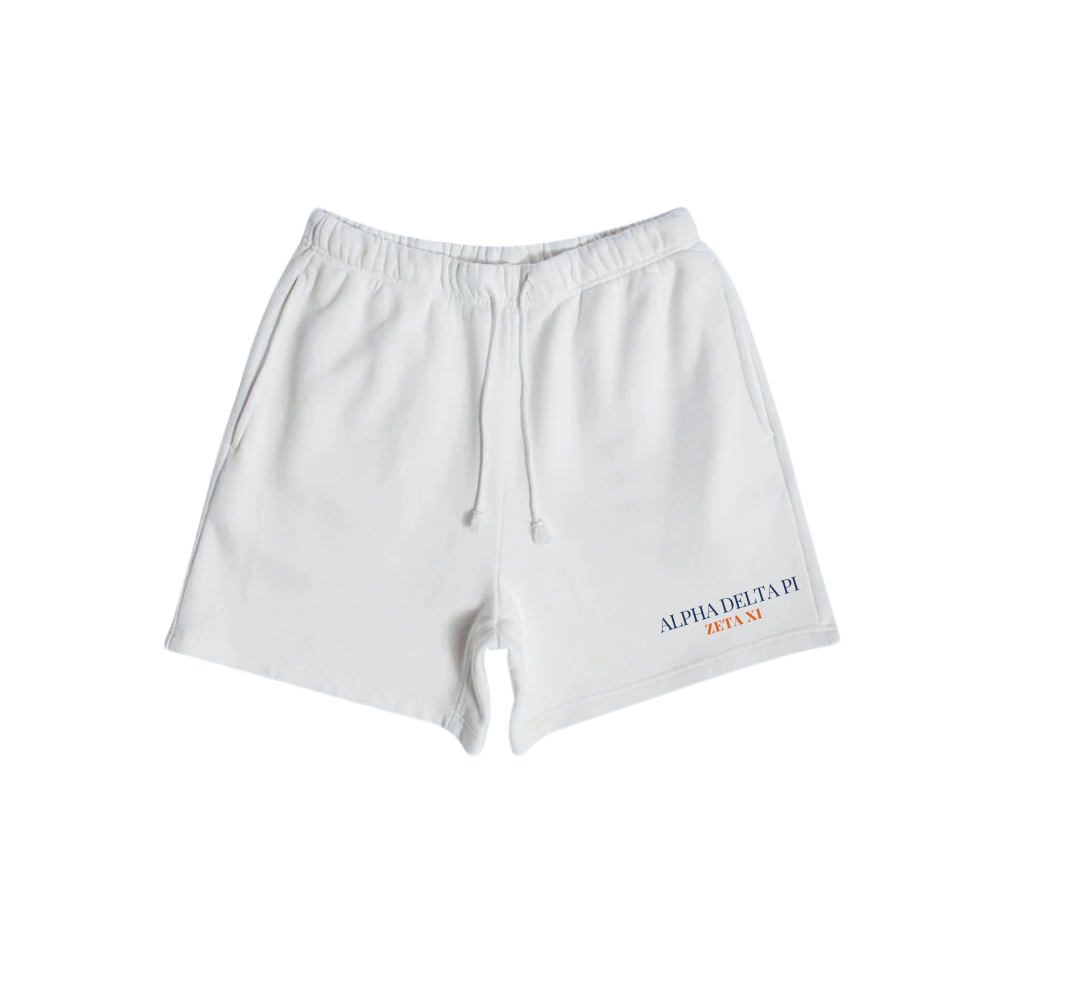 UVA ADPi Sweat Shorts embroidered