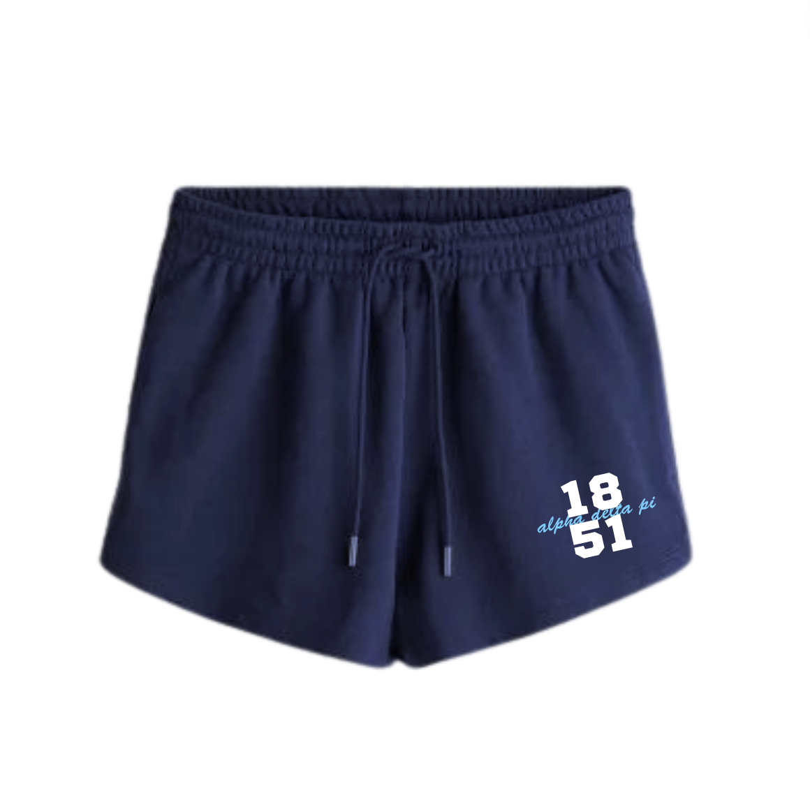 UA Alpha Delta Pi Navy Shorts