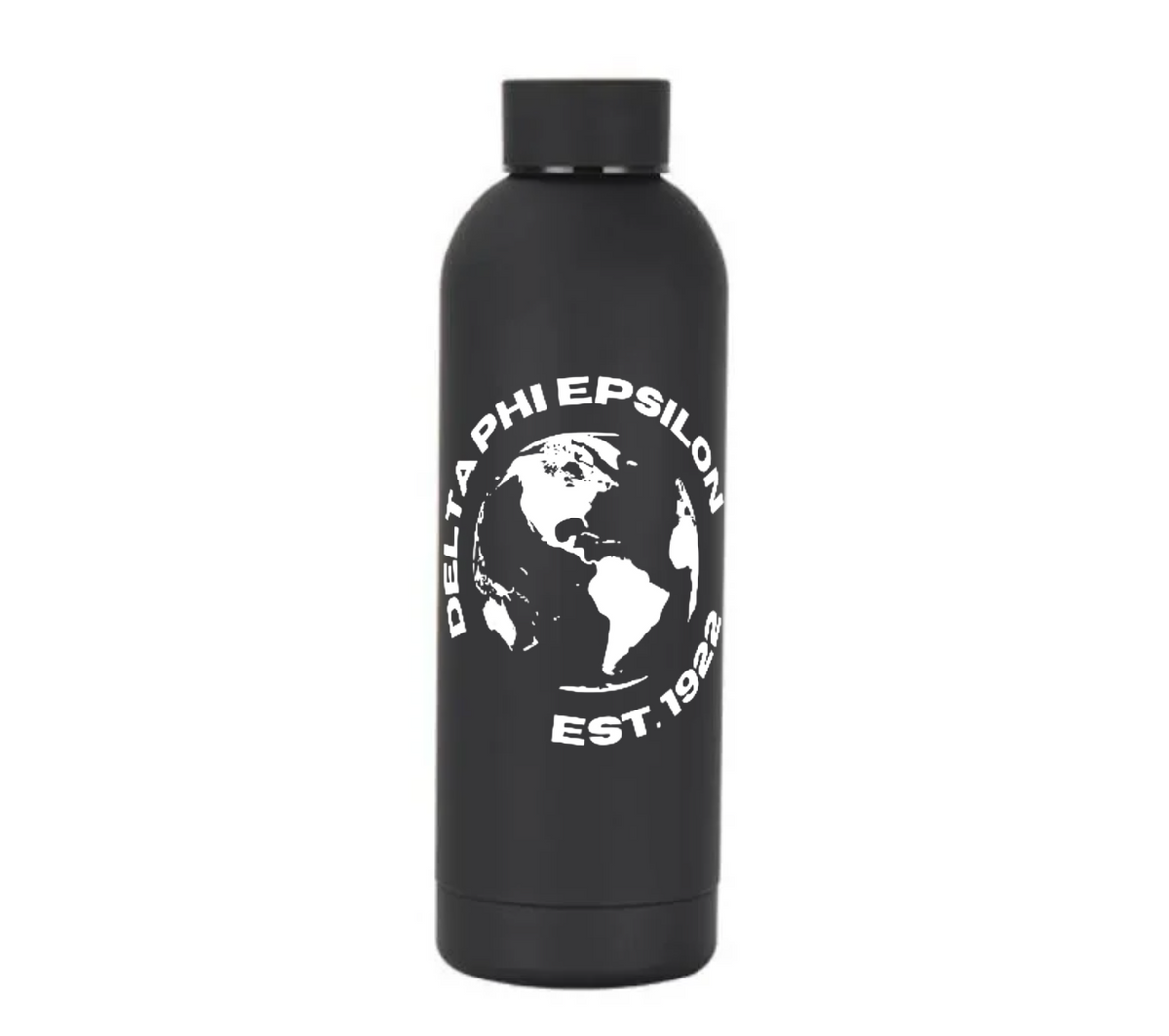 BU Delta Phi Epsilon Black Vacuum Insulated Water Bottle 25oz