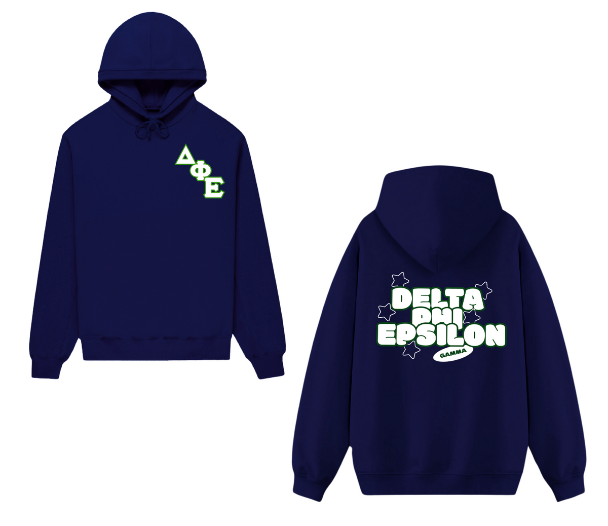 Boston University Delta Phi Epsilon Fleece Hoodie