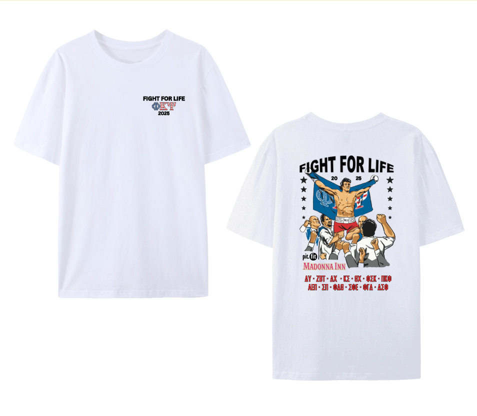 Cal Poly Phi Kappa Psi White Comfort Shirt