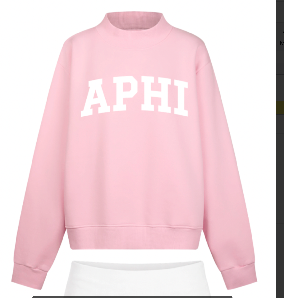 Aphi mockneck pink