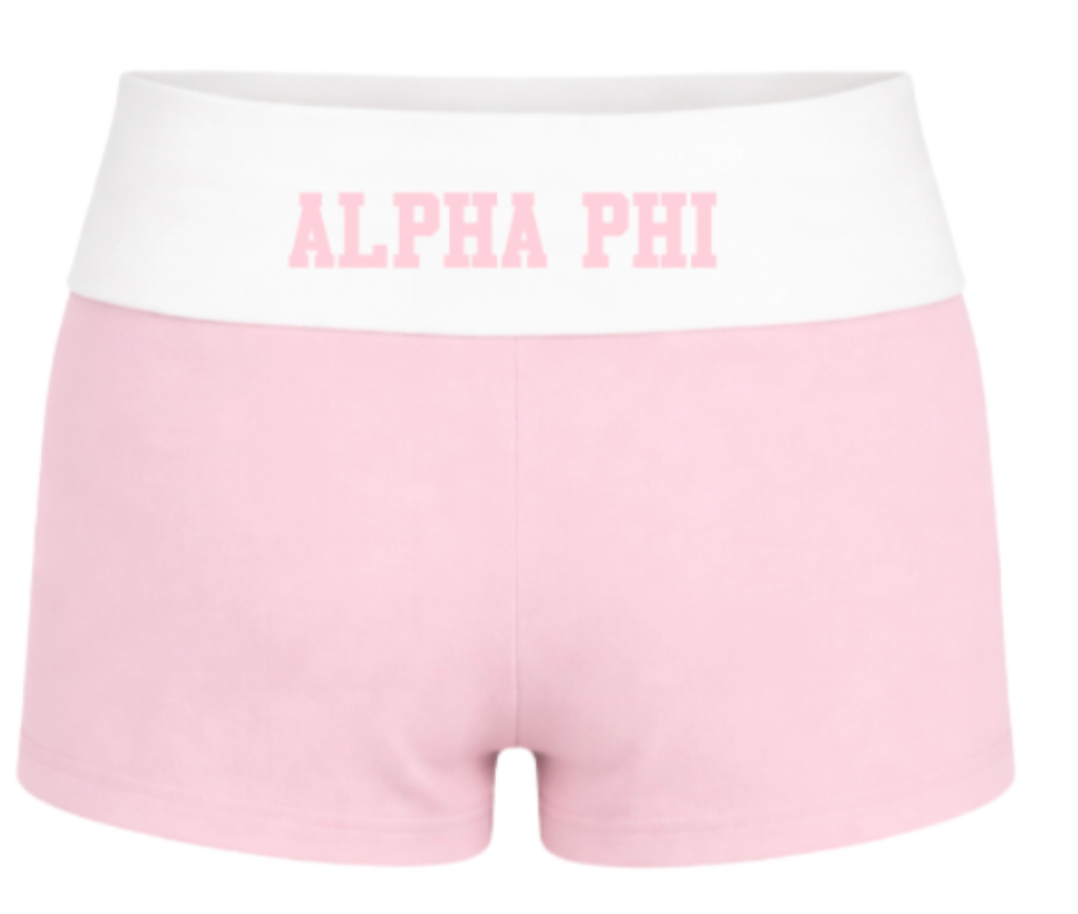 convention shorts pink