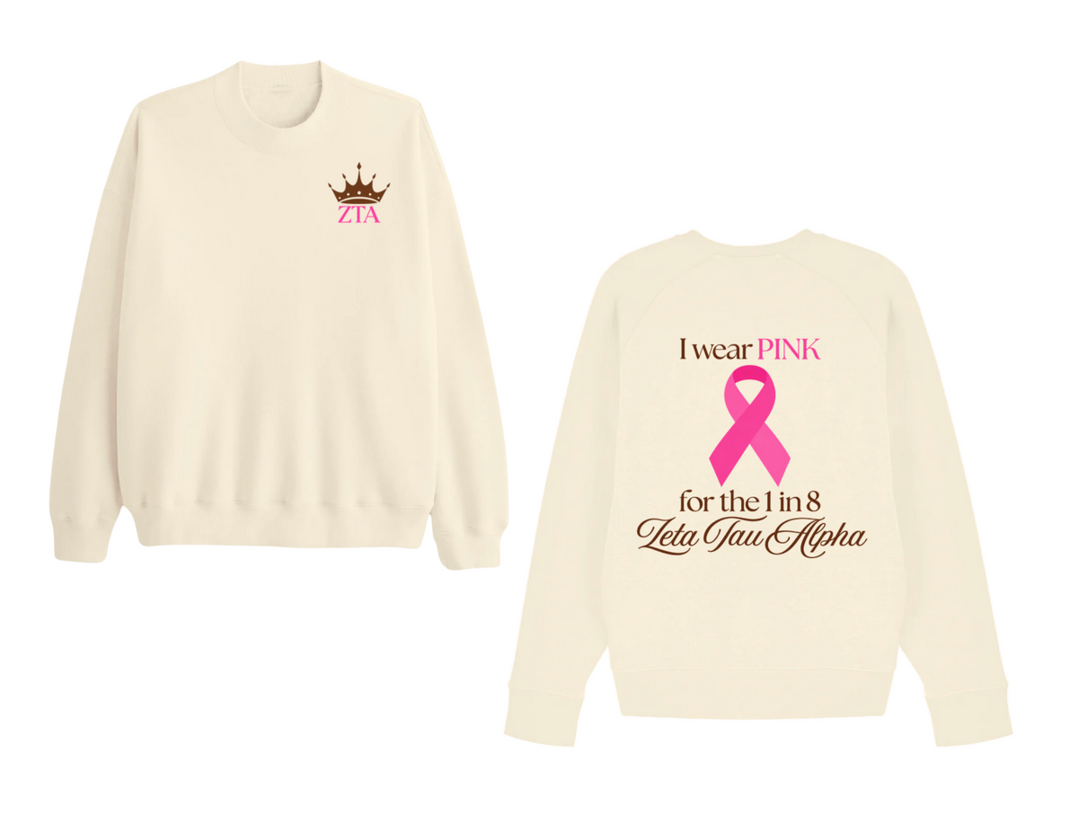 UNT N. Texas Zeta Fleece Crewneck