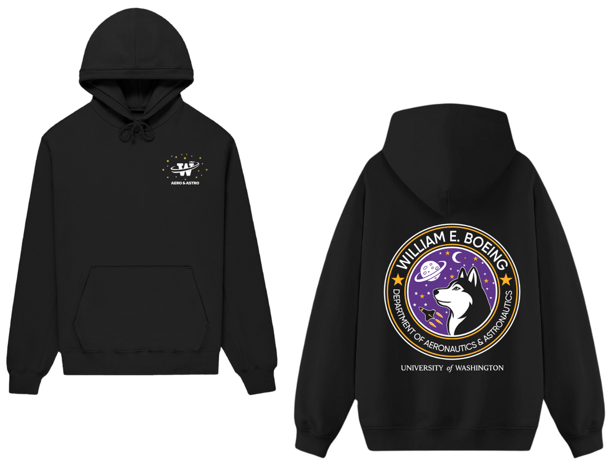 U Washington Aero & Astro - Fleece Hoodie