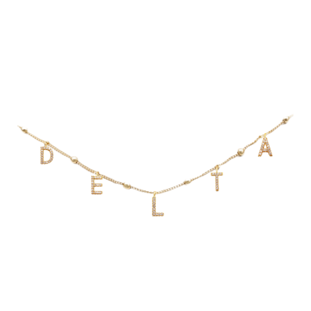 Custom Alphabet Necklace
